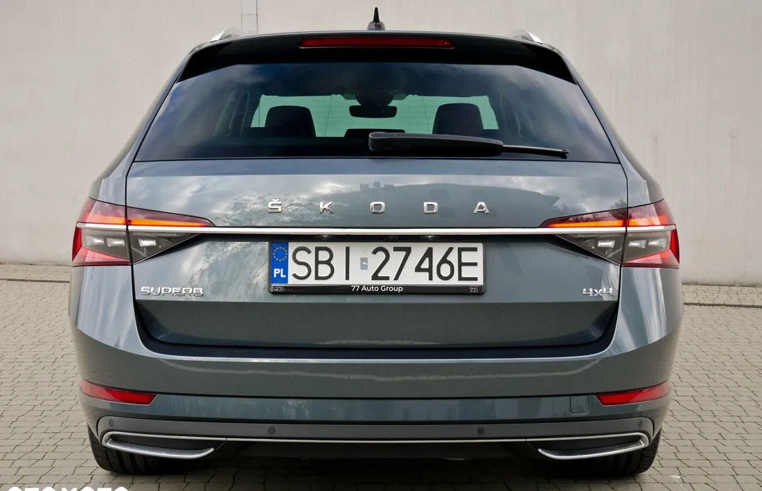 Skoda Superb cena 164900 przebieg: 80595, rok produkcji 2021 z Kraków małe 667